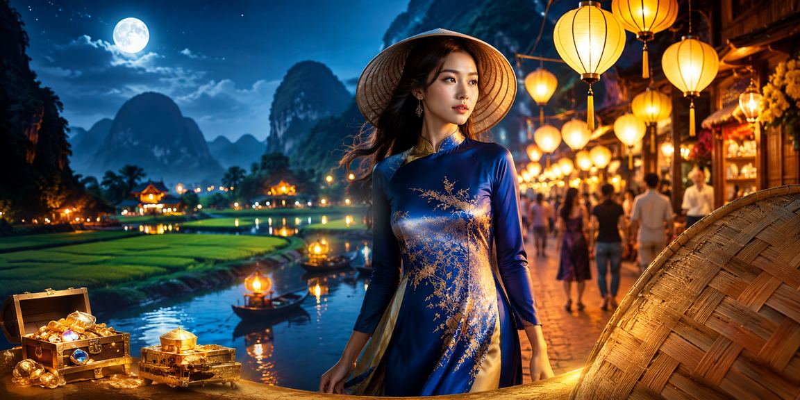Khung cảnh trải nghiệm cá cược tại Ninh Bình với nền 79000